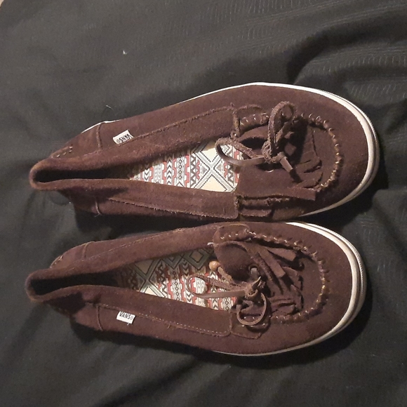 Vans women's Mikalah brown suede - Picture 1 of 3